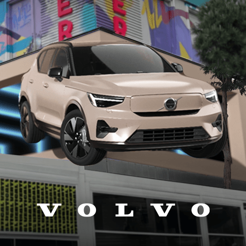 Volvo EX40 – 3DOOH Campaign