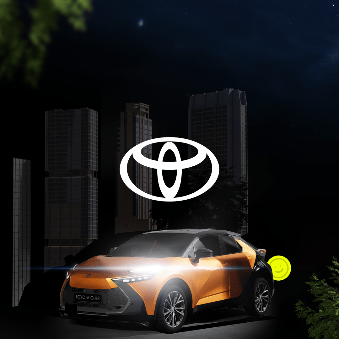 Toyota C-HR – 3DOOH Campaign